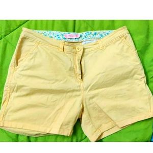 Sunny yellow shorts